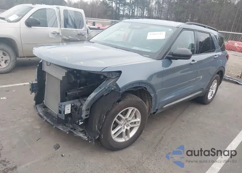 2025 Ford Explorer Active from USA, damaged, VIN 1FMUK7DH0SGC09376